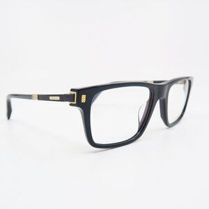 Chopard VCH313 0700 53mm. Black Carbon Fiber, Rectangular, New Men's Eyeglasses.